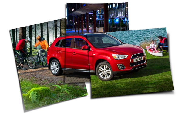Photograph Nigel Harniman Mitsubishi Asx Press Ad on One Eyeland