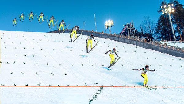Photograph Petri Damsten Anatomy Of A Ski Jump on One Eyeland