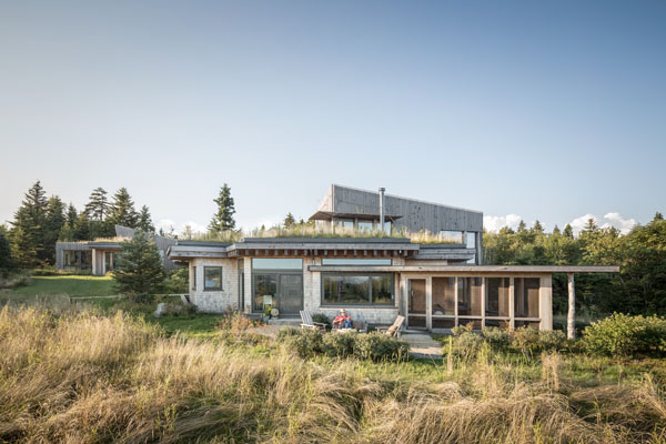 Photograph Trent Bell Maine Coastal Residence on One Eyeland