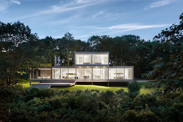 Photograph Trent Bell Maine Modern Coastal Residence on One Eyeland