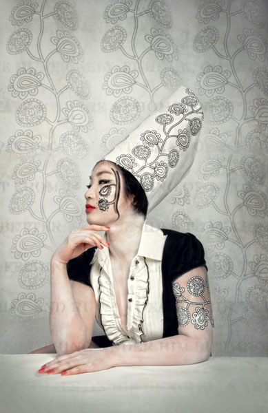 Photograph Michele Taras Pierrot on One Eyeland