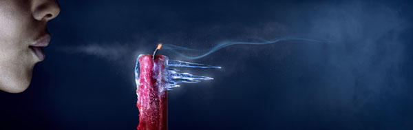 Photograph Philip Rostron 5 Gum Candle on One Eyeland