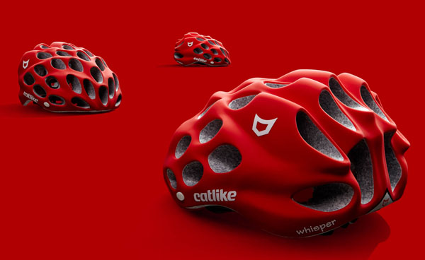 Photograph Steve Temple Catlike Cycling Helmet on One Eyeland