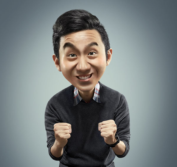 Photograph Paskhal Kefie Bobblehead on One Eyeland