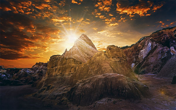 Photograph Jackson Carvalho Colored Canyon on One Eyeland