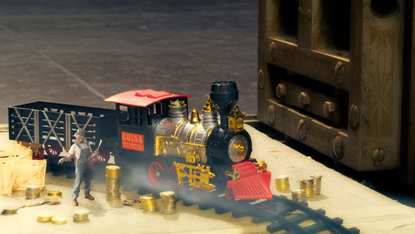 Photograph Marcello Maiorana Coin Express on One Eyeland