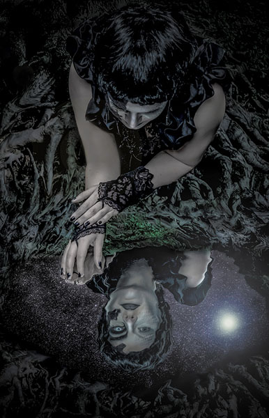 Photograph Merja Martikainen Black Fairy on One Eyeland