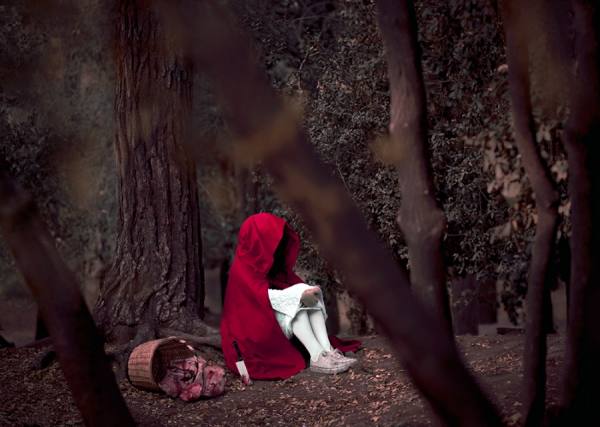 Photograph Cemal Samli Red Riding Hood on One Eyeland