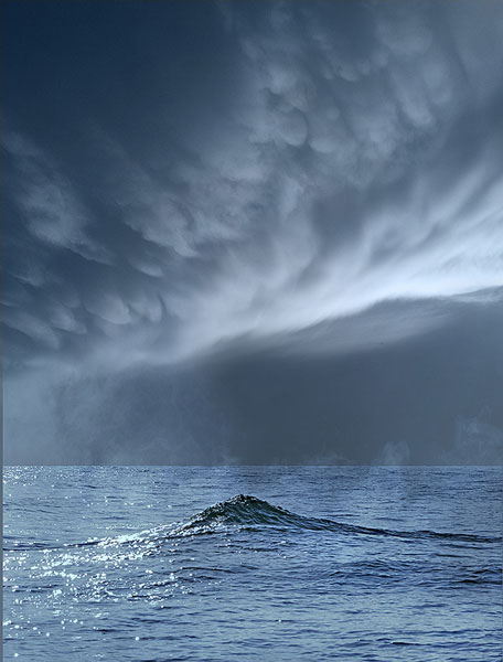 Photograph Ann Cutting Wave on One Eyeland
