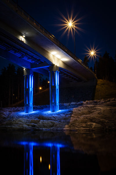 Photograph Jarkko Tiirikainen Blue Pillars on One Eyeland