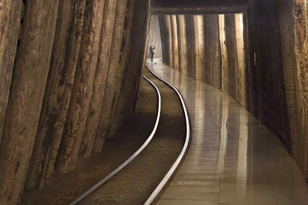 Photograph Andrzej Bochenski Old Salt Mine on One Eyeland