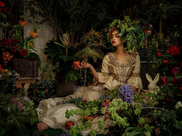 Photograph Haseo Hasegawa Flower on One Eyeland