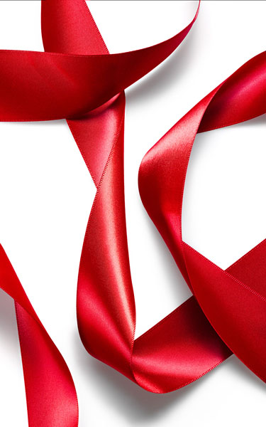 Photograph Mark Wiens Red Ribbon on One Eyeland