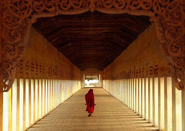 Photograph Roberto Nencini The Burmese Monk on One Eyeland