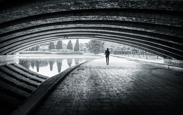 Photograph Jose Conceptes La Chica Del Tunel on One Eyeland