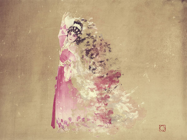 Photograph Gary Leung Chinese Opera on One Eyeland