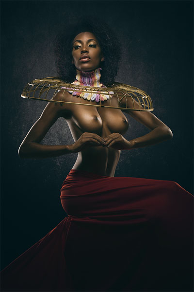 Photograph Jackson Carvalho Golden Lady on One Eyeland