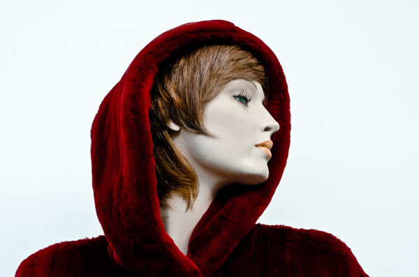 Photograph Ingo Jezierski Female Mannequin With Fur In Fashion Shop Window on One Eyeland