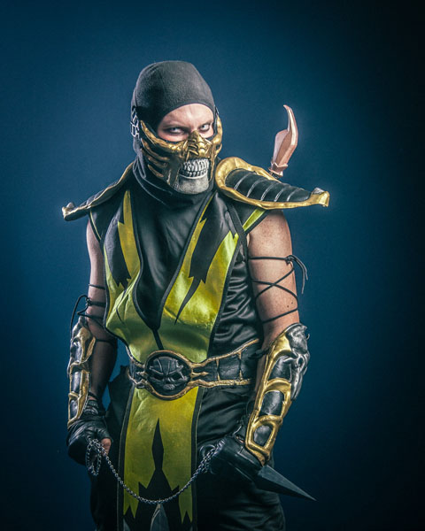 Photograph Antti Karppinen Scorpion Mortal Kombat on One Eyeland