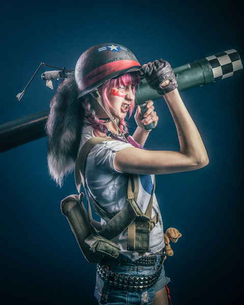 Photograph Antti Karppinen Tankgirl on One Eyeland