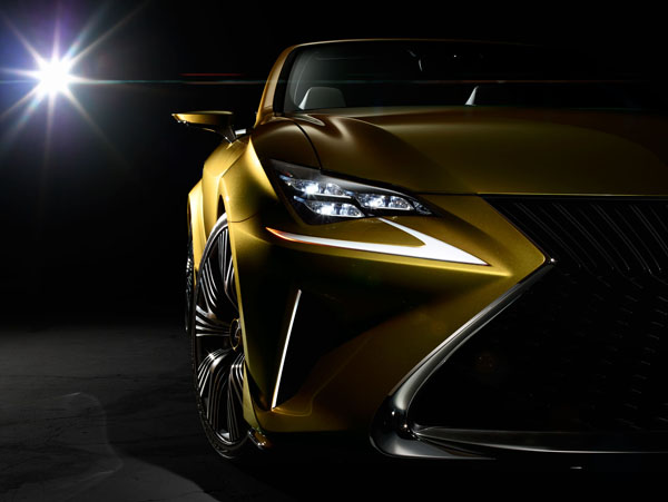 Photograph Trevor Pearson Lexus Lf C2 Front Detail on One Eyeland