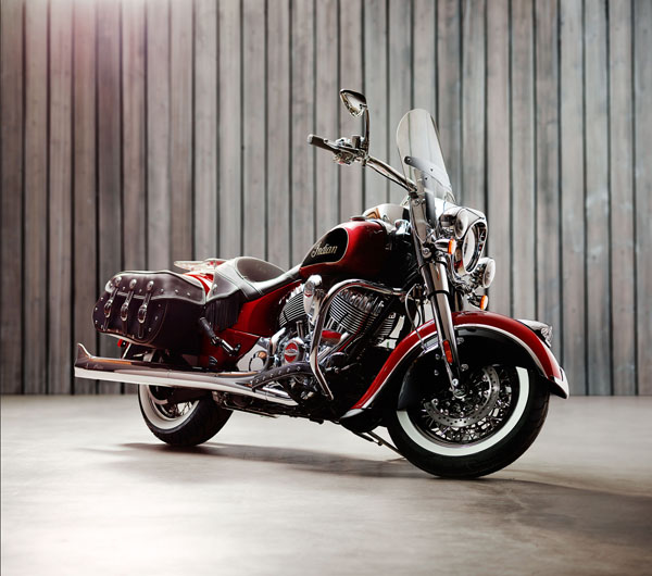 Photograph Trevor Pearson Indian Motorcylce on One Eyeland