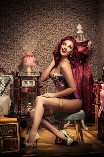 Photograph Krystel Marques Pin Up Valentine on One Eyeland