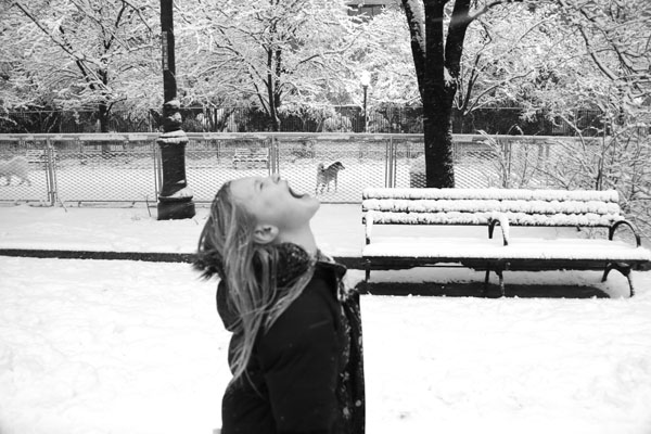 Photograph Rita Thompson Snowflakes on One Eyeland