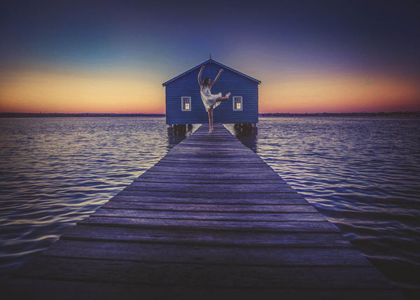 Photograph Emmi Virtanen The Morning Exercise on One Eyeland