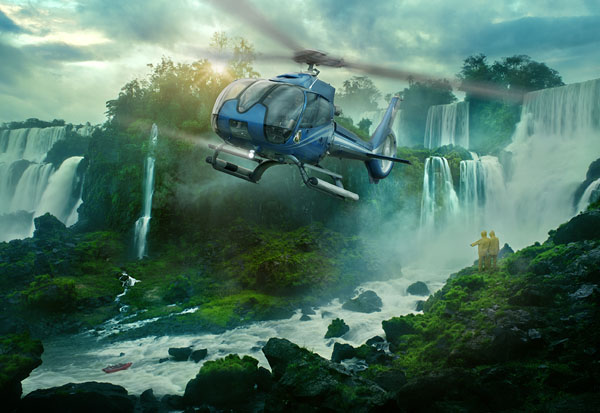 Photograph Ryan Forbes Taking Flight At Iguazu Falls Argentina on One Eyeland