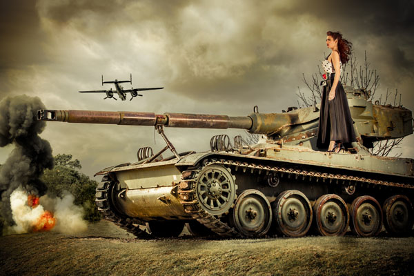 Photograph Krystel Marques World War Women on One Eyeland