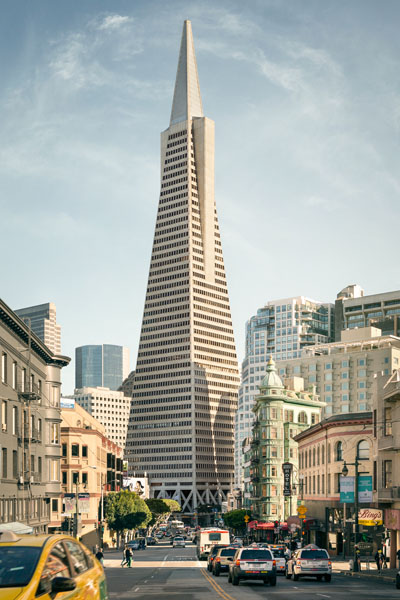 Photograph Trent Bell Transamerica Pyramid on One Eyeland