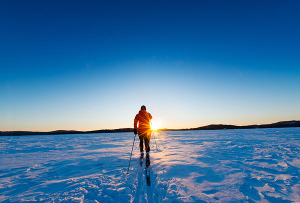 Photograph Laura Barisonzi Lake Skiing on One Eyeland