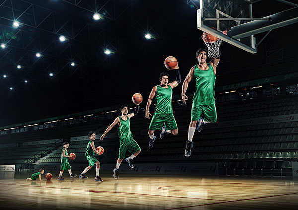 Photograph Habby Khalil Basketball on One Eyeland