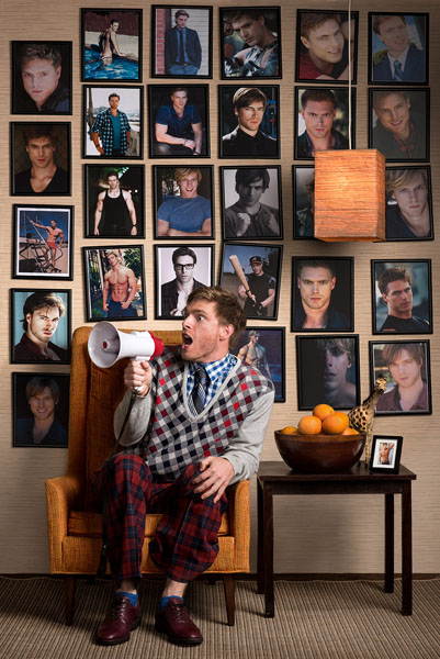 Photograph Kremer Johnson Max On Set on One Eyeland