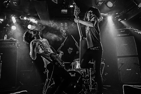 Photograph Kenji Nakamatsu Onstage on One Eyeland