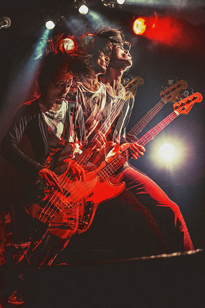 Photograph Kenji Nakamatsu Onstage on One Eyeland