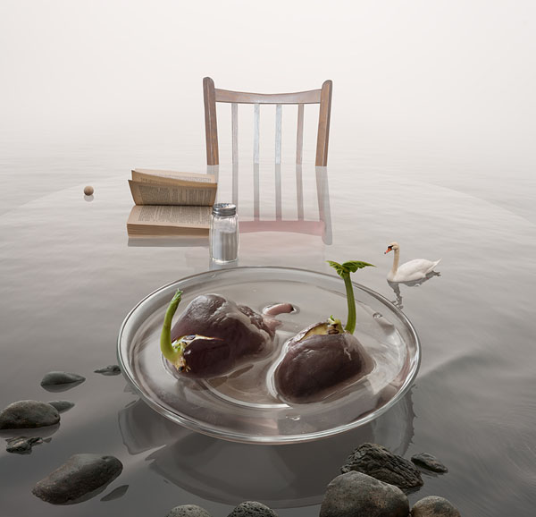 Photograph Ray Art Once Upon A Sea Of Awareness on One Eyeland