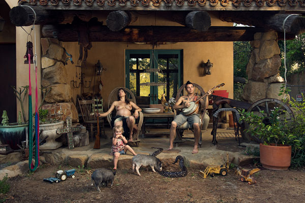 Photograph Kremer Johnson Calabasas Hill People on One Eyeland
