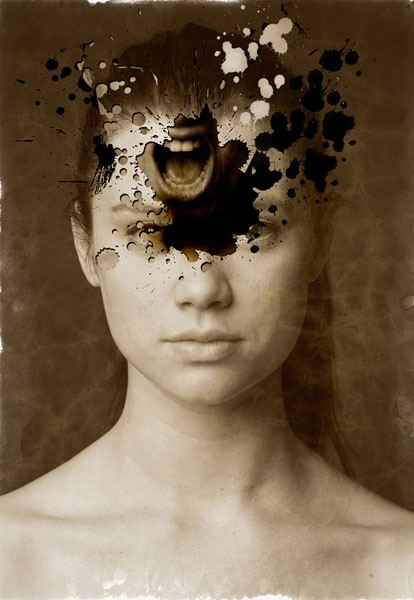 Photograph Richard Desmarais The Scream on One Eyeland
