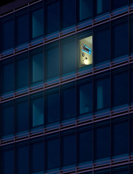 Photograph John Fulton Midnight Oil on One Eyeland