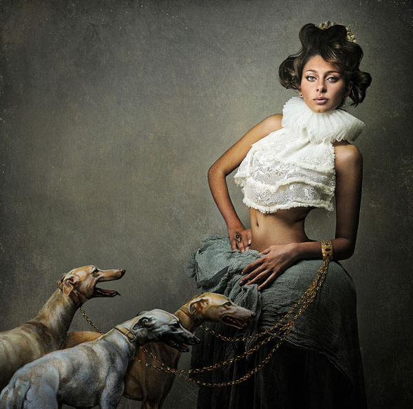 Photograph Ddiarte Ddiarte Betty And Her Dogs on One Eyeland
