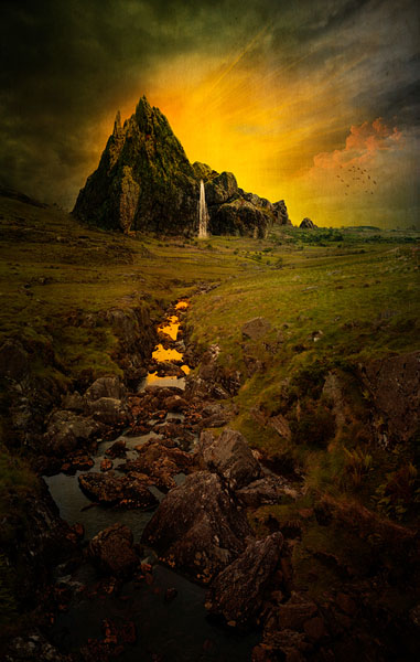 Photograph Richard Desmarais Dingle Mountain on One Eyeland