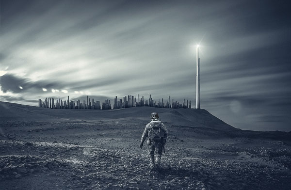 Photograph Marek Komisaruk Tower on One Eyeland