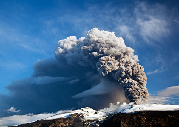 Photograph Bragi Kort Eyjafjallajokull on One Eyeland