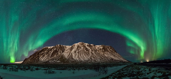 Photograph Adriano Neves Northern Lights Over The Milky Way on One Eyeland