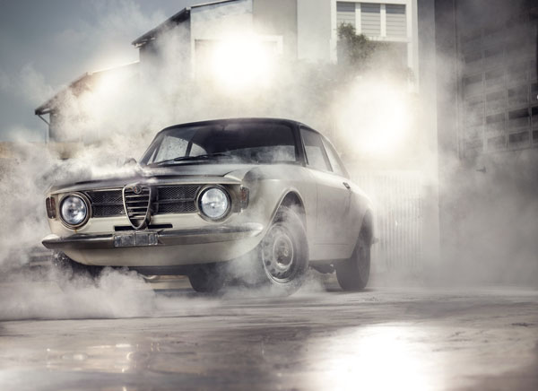 Photograph Eric Dinardi Resurrected Alfa Classic on One Eyeland