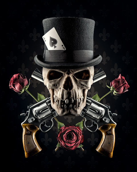 Photograph Petri Damsten Guns And Roses on One Eyeland