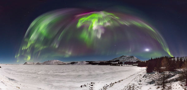 Photograph Siguraur Brynjarsson Solar Flares on One Eyeland