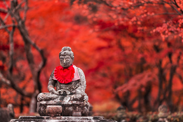 Photograph K Sharad Haksar Nirvana In Red on One Eyeland
